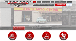 Desktop Screenshot of kensautocenter.com